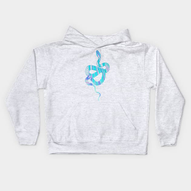 Anima mundi: the snake Kids Hoodie by Blacklinesw9